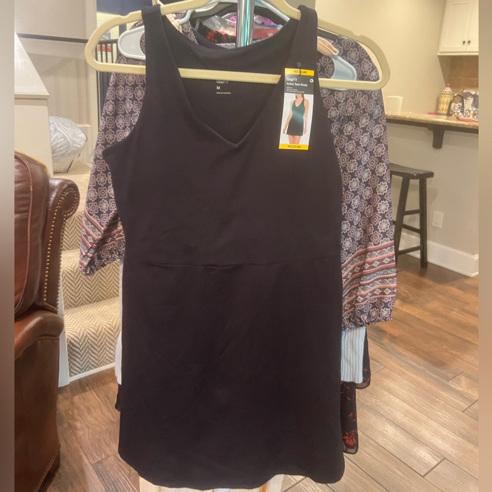 GAP Black Active Tank Dress